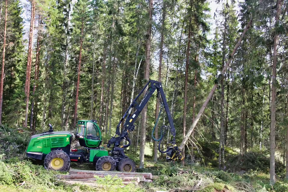 Bergtragödie in Wolfsberg: Forstmaschine stürzt, Fahrer verletzt
