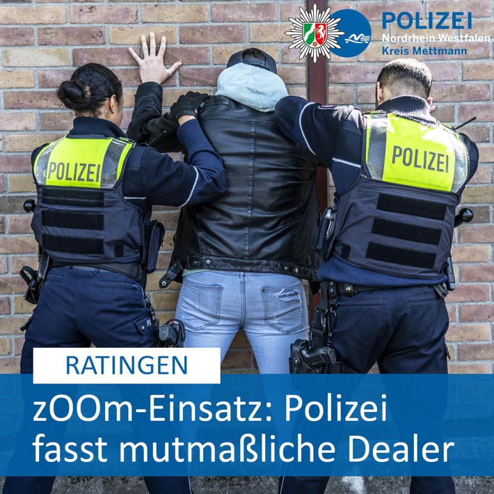 Drogenfund in Ratingen: Polizei nimmt zwei Verdächtige fest!