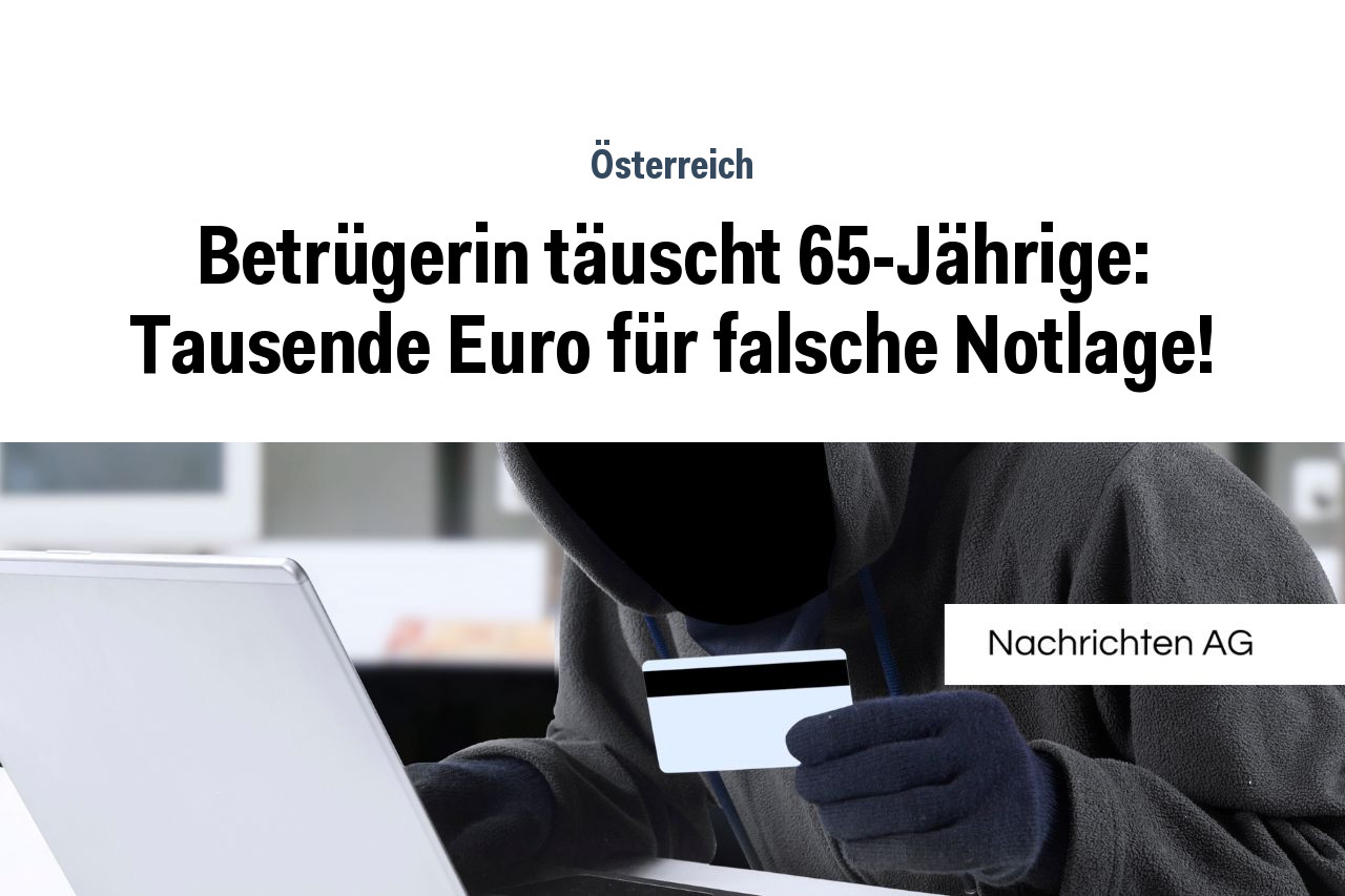 Betrügerin täuscht 65-Jährige: Tausende Euro für falsche Notlage!
